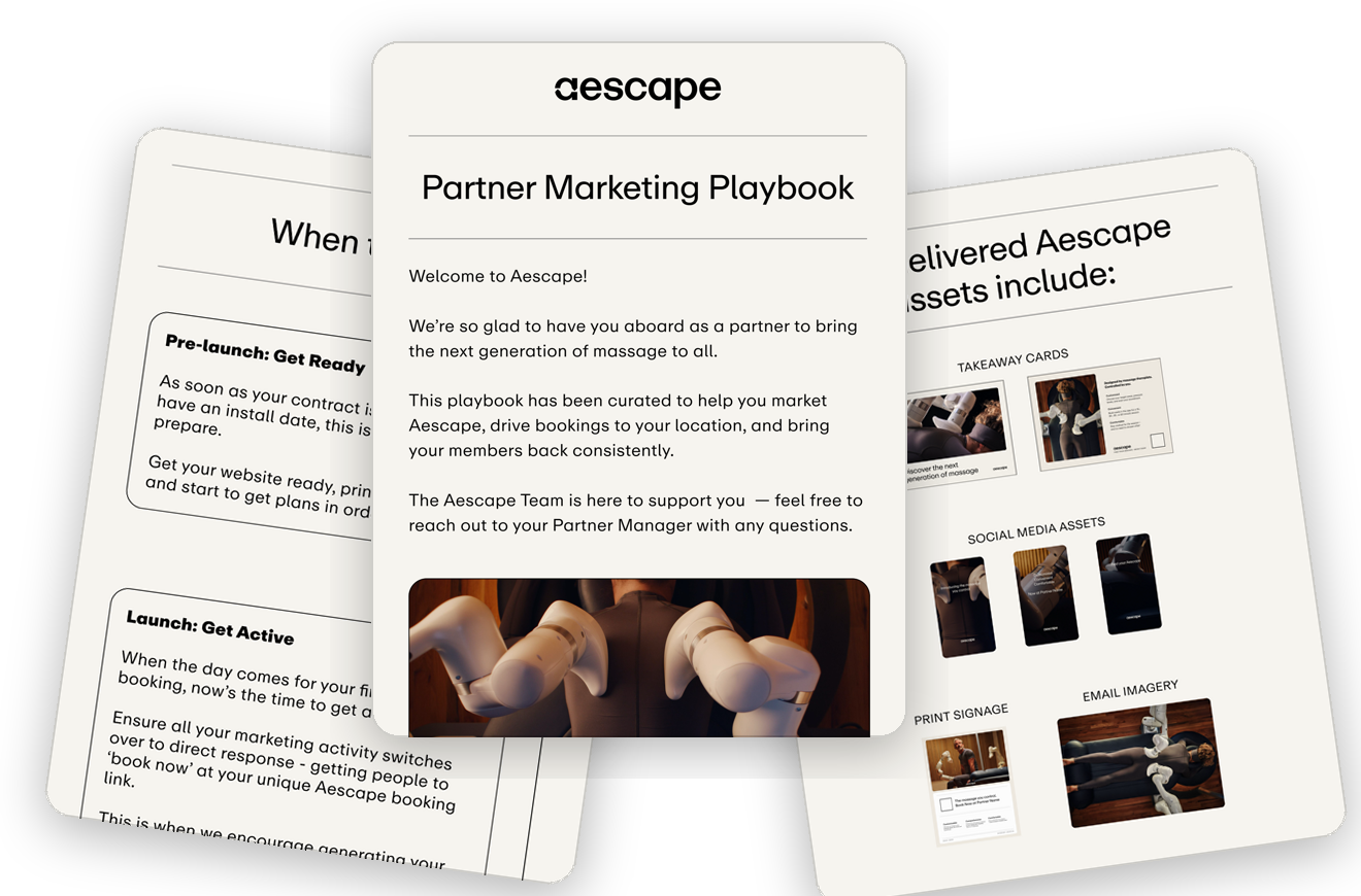 Aescape Partner Marketing Playbook